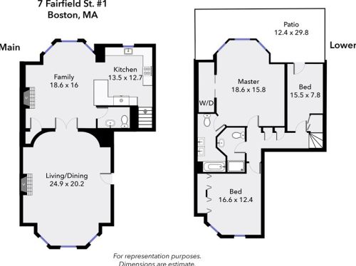 7 Fairfield St, Boston MA exterior