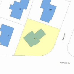 1633 Commonwealth Ave, Newton MA 02465-2820 plot plan
