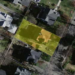 111 Grasmere St, Newton MA 02458-2212 aerial view