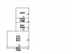 280 Cherry St, Newton MA 02465-1605 floor plan