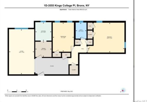 3555 Kings College Pl, Bronx NY  10467-1532 exterior