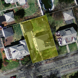 127 Homer St, Newton MA 02459-1513 aerial view