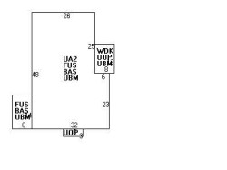 404 Fuller St, Newton MA 02465-2824 floor plan