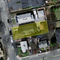 84 Bourne St, Newton MA 02466-1722 aerial view