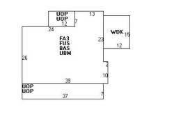 19 Elliot Ter, Newton MA  02464-1409 floor plan