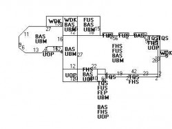 159 Prince St, Newton MA  02465-2603 floor plan