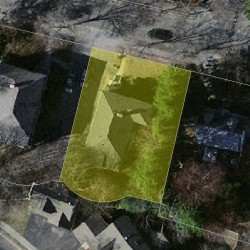 124 Cabot St, Newton MA 02458-2509 aerial view