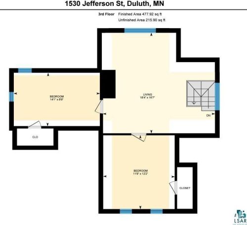 1530 Jefferson St, Duluth MN 55812-1612 exterior