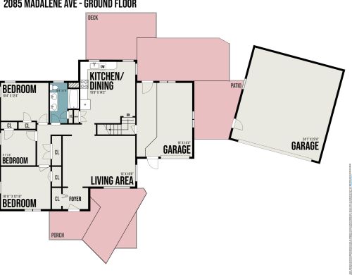 2085 Madalene Ave, Meskegon MI 49442-3815 exterior