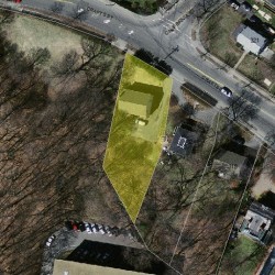 330 Crafts St, Newton MA  02460-1141 aerial view