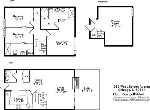 515 Belden Ave, Chicago IL  60614-6521 exterior