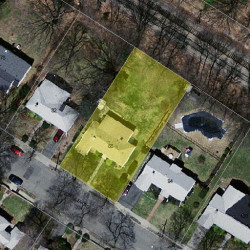 88 Stanley Rd, Newton MA  02468-2314 aerial view