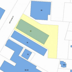 66 Needham St, Newton MA 02461-1616 plot plan