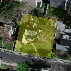 33 Clements Rd, Newton MA  02458-2617 aerial view