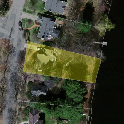 47 Kingswood Rd, Newton MA 02466-1013 aerial view