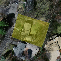 32 Druid Hill Rd, Newton MA  02461-2023 aerial view