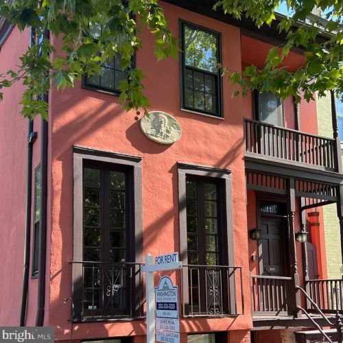 3421 Dent Pl, Washington DC  20007-2715 exterior