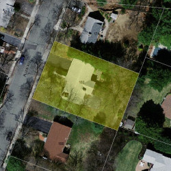 180 Allen Ave, Newton MA 02468-1722 aerial view