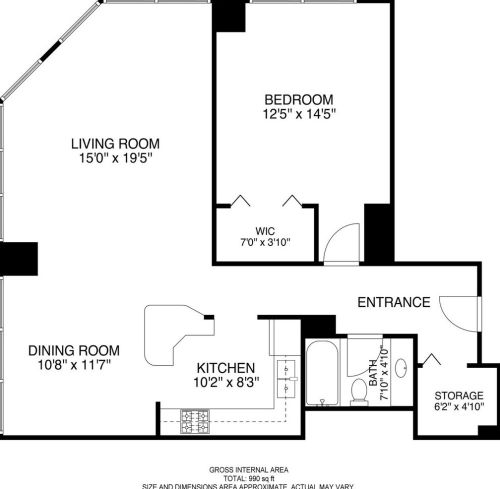 405 Wabash Ave, Chicago IL  60605-1208 exterior