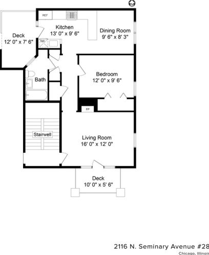 2116 Seminary Ave, Chicago IL  60614-4114 exterior