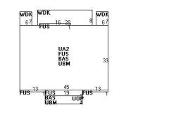 16 Central Ave, Newton MA  02460-1707 floor plan