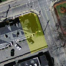 56 Webster St, Newton MA 02465-1819 aerial view