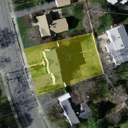 63 Mccarthy Rd, Newton MA 02459-3507 aerial view