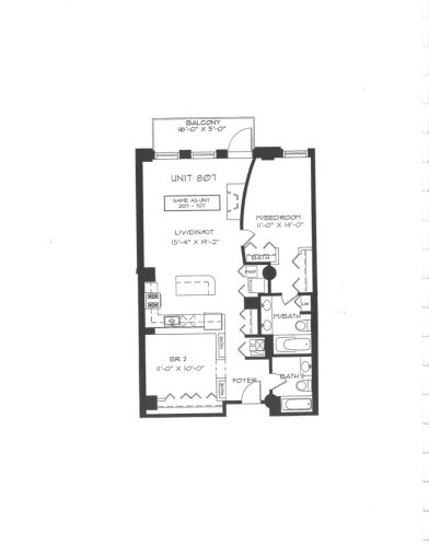 758 Larrabee St, Chicago IL  60654-6445 exterior