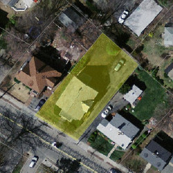 249 Crafts St, Newton MA 02460-1440 aerial view