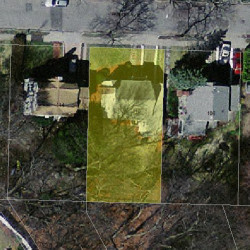 110 Parker Ave, Newton MA 02461-1815 aerial view