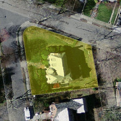 8 Exmoor Rd, Newton MA  02459-1208 aerial view