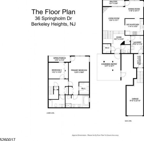 36 Springholm Dr, Berkeley Heights NJ  07922-2729 exterior