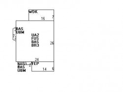 247 Cherry St, Newton MA 02465-1607 floor plan