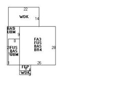 164 Oliver Rd, Newton MA  02468-2321 floor plan