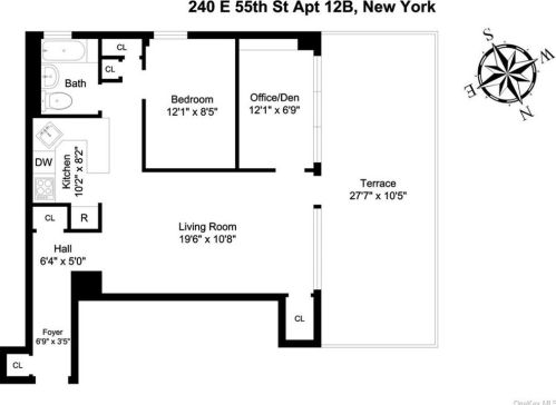 240 55th St, New York NY  10019-5201 exterior