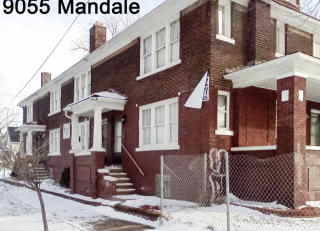 9043 Mandale St, Detroit MI  48209-1475 exterior