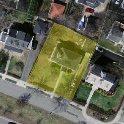 911 Commonwealth Ave, Newton MA 02459-1035 aerial view
