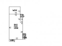84 Clinton Pl, Newton MA 02459-1141 floor plan