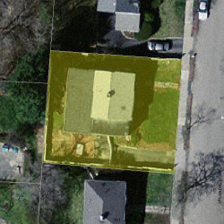 95 Upland Ave, Newton MA 02461-2112 aerial view