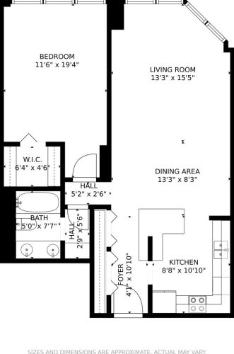 405 Wabash Ave, Chicago IL  60605-1208 exterior