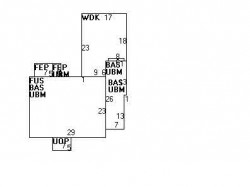 36 Salisbury Rd, Newton MA 02458-1948 floor plan
