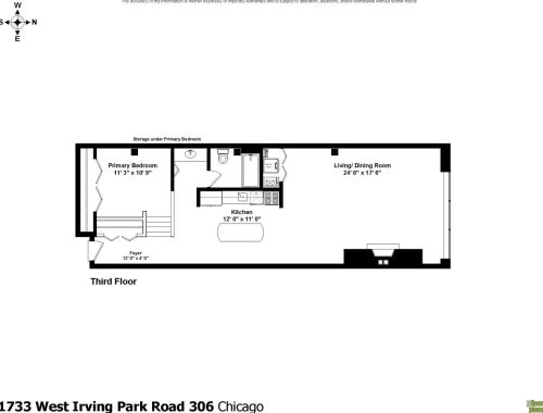 1733 Irving Park Rd, Chicago IL  60613-2500 exterior