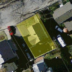 100 Los Angeles St, Newton MA  02458-1019 aerial view