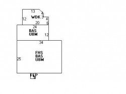 21 Cotter Rd, Newton MA 02468-1035 floor plan