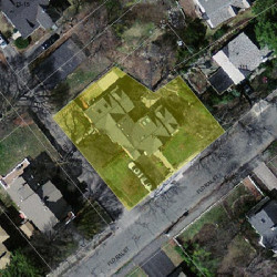 15 Floral St, Newton MA  02461-1244 aerial view