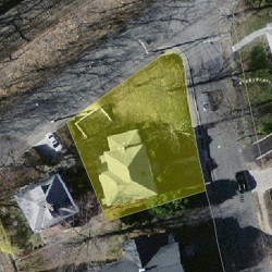 55 Herrick Rd, Newton MA 02459-2217 aerial view