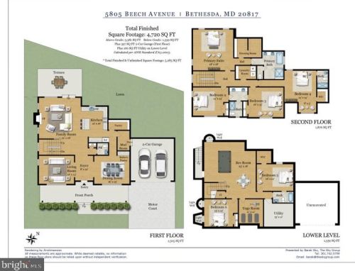 5805 Beech Ave, Bethesda MD  20817-3407 exterior