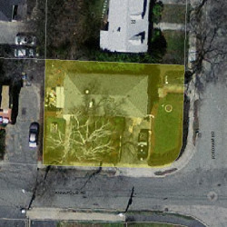 39 Fordham Rd, Newton MA 02465-1206 aerial view