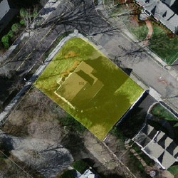 158 Greenwood St, Newton MA 02459-3042 aerial view