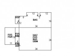 86 Avalon Rd, Newton MA 02468-1612 floor plan